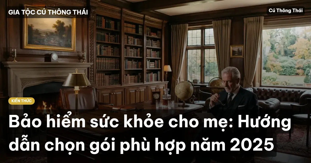 Bảo hiểm sức khỏe cho mẹ: Hướng dẫn chọn gói phù hợp năm 2025