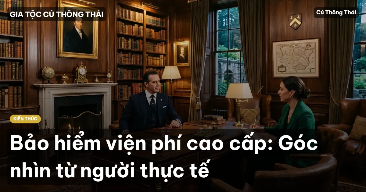 Bảo hiểm viện phí cao cấp: Góc nhìn từ người thực tế
