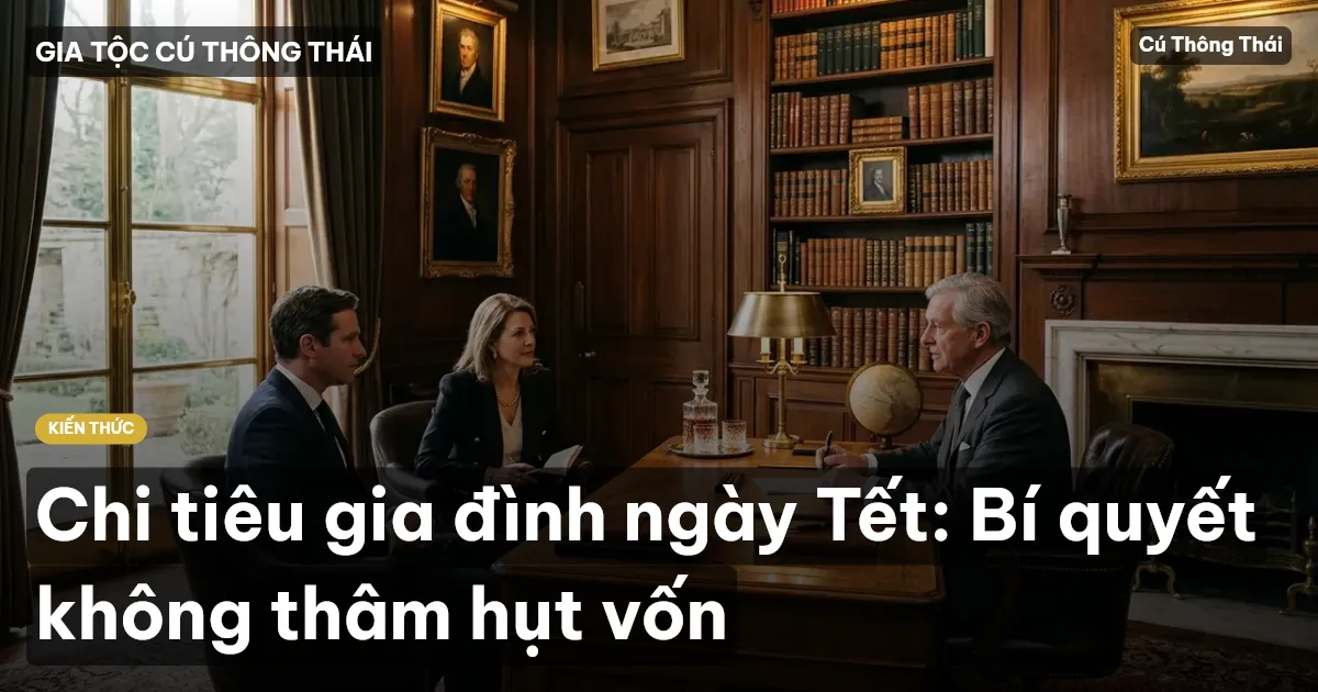 Chi tiêu gia đình ngày Tết: Bí quyết không thâm hụt vốn