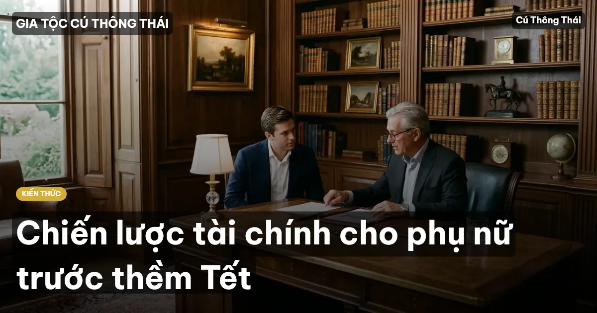 Chiến lược tài chính cho phụ nữ trước thềm Tết