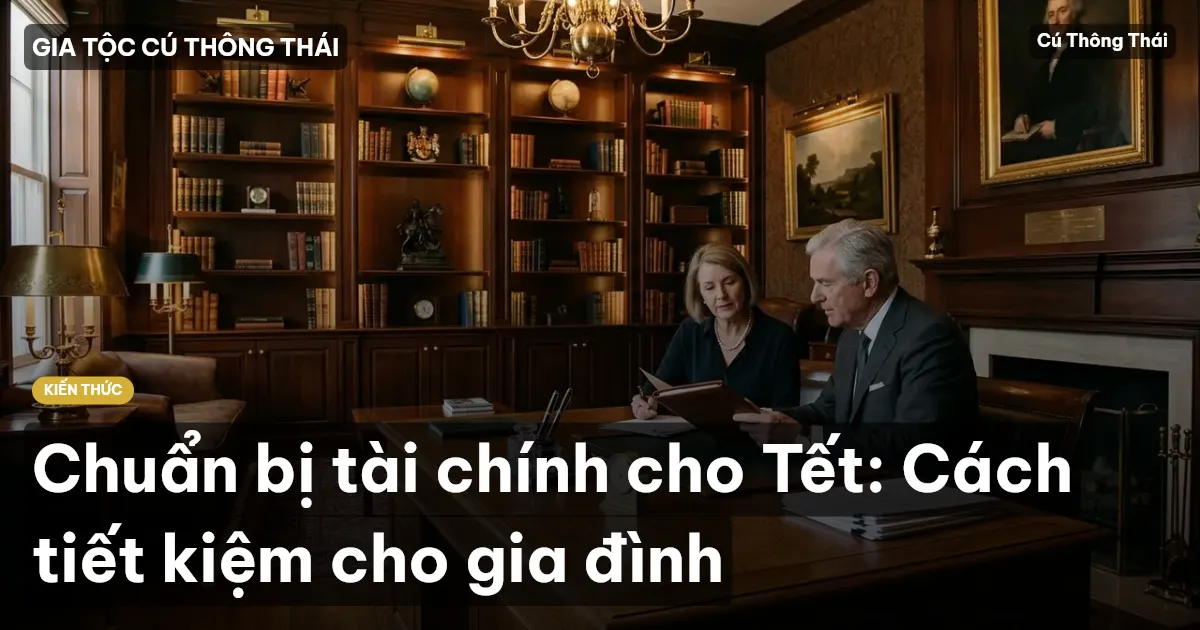 Chuẩn bị tài chính cho Tết: Cách tiết kiệm cho gia đình