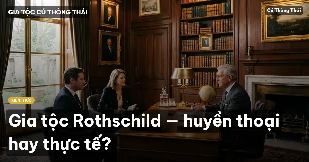 Gia tộc Rothschild — huyền thoại hay thực tế?