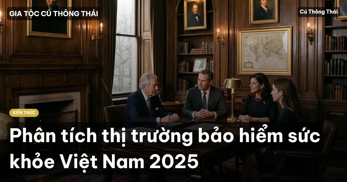 Phân tích thị trường bảo hiểm sức khỏe Việt Nam 2025