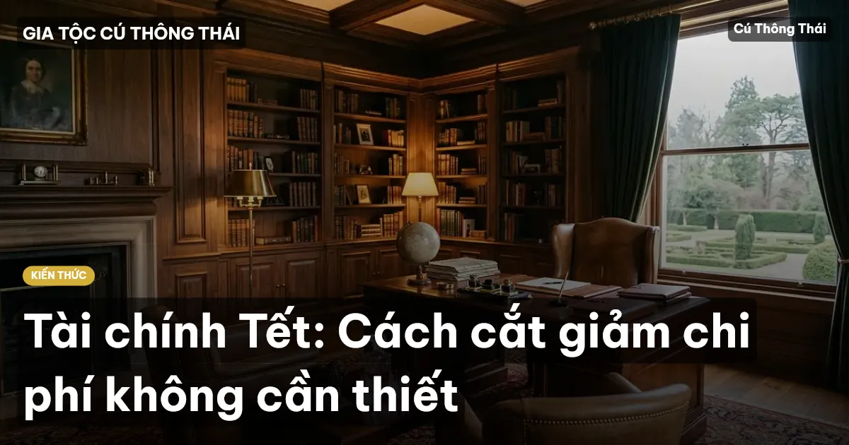 Tài chính Tết: Cách cắt giảm chi phí không cần thiết
