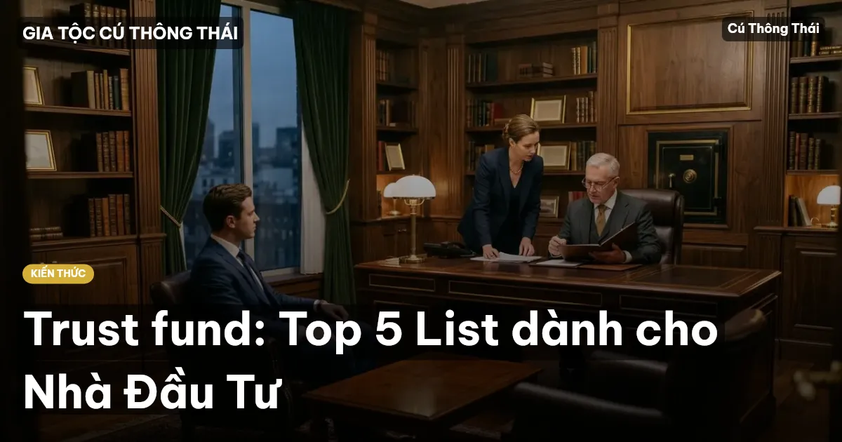 Trust fund: Top 5 List dành cho Nhà Đầu Tư