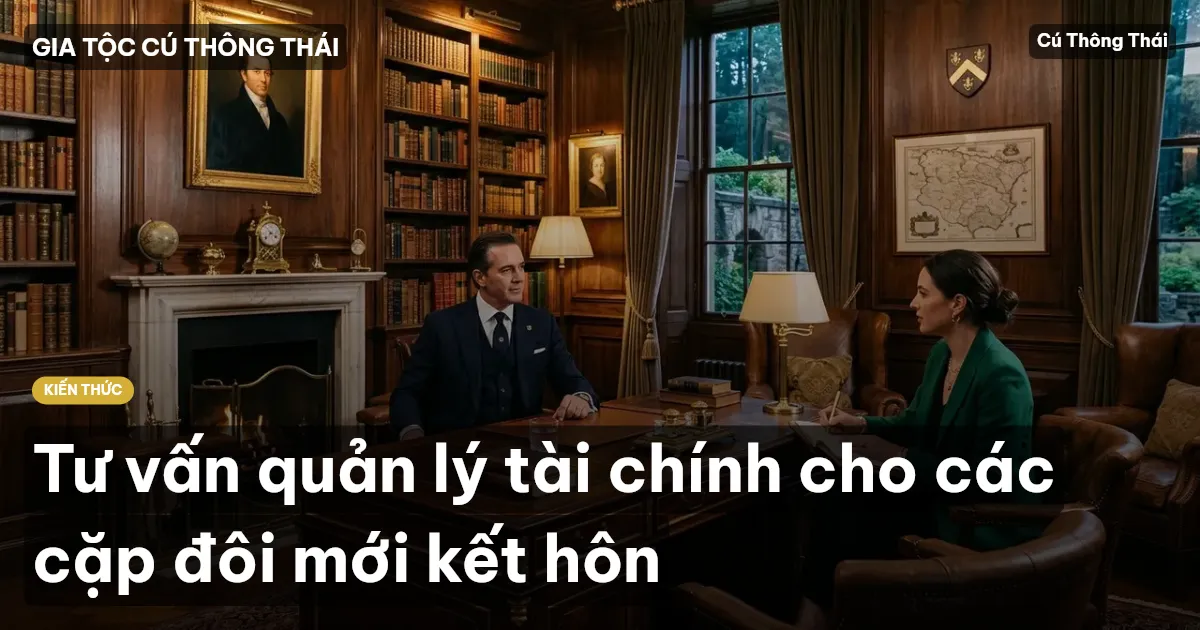 Tư vấn quản lý tài chính cho các cặp đôi mới kết hôn