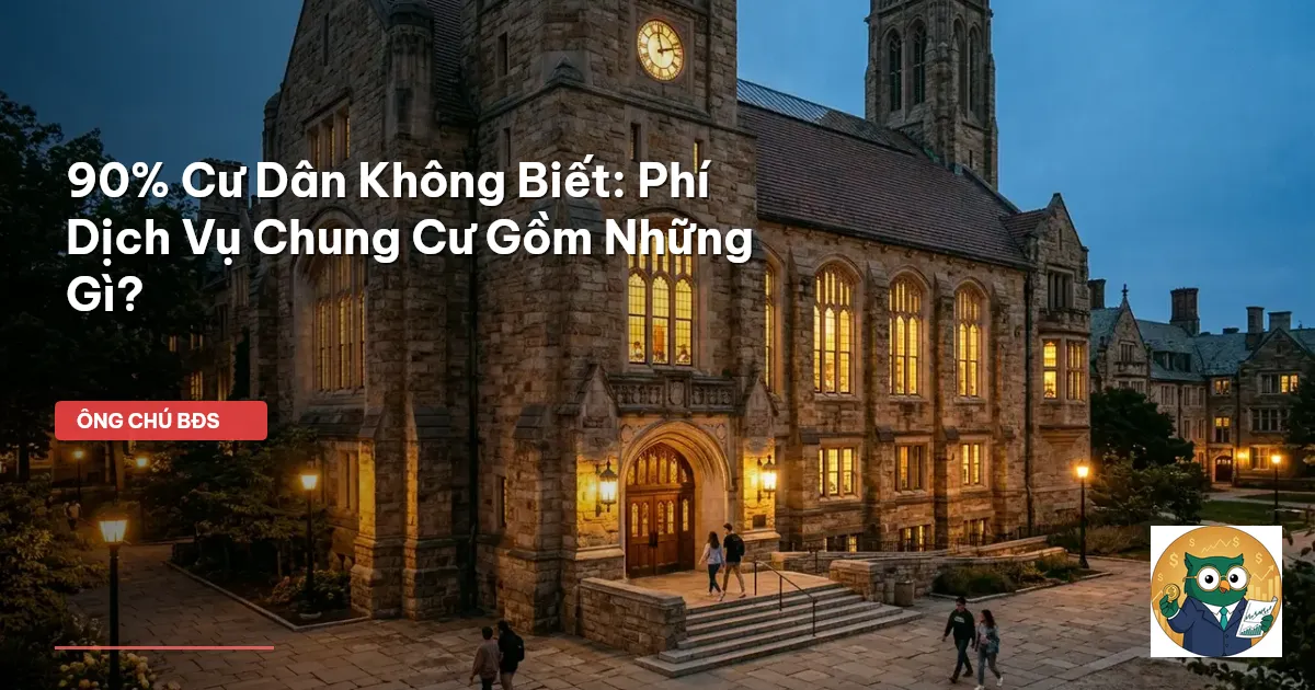 phí dịch vụ chung cư