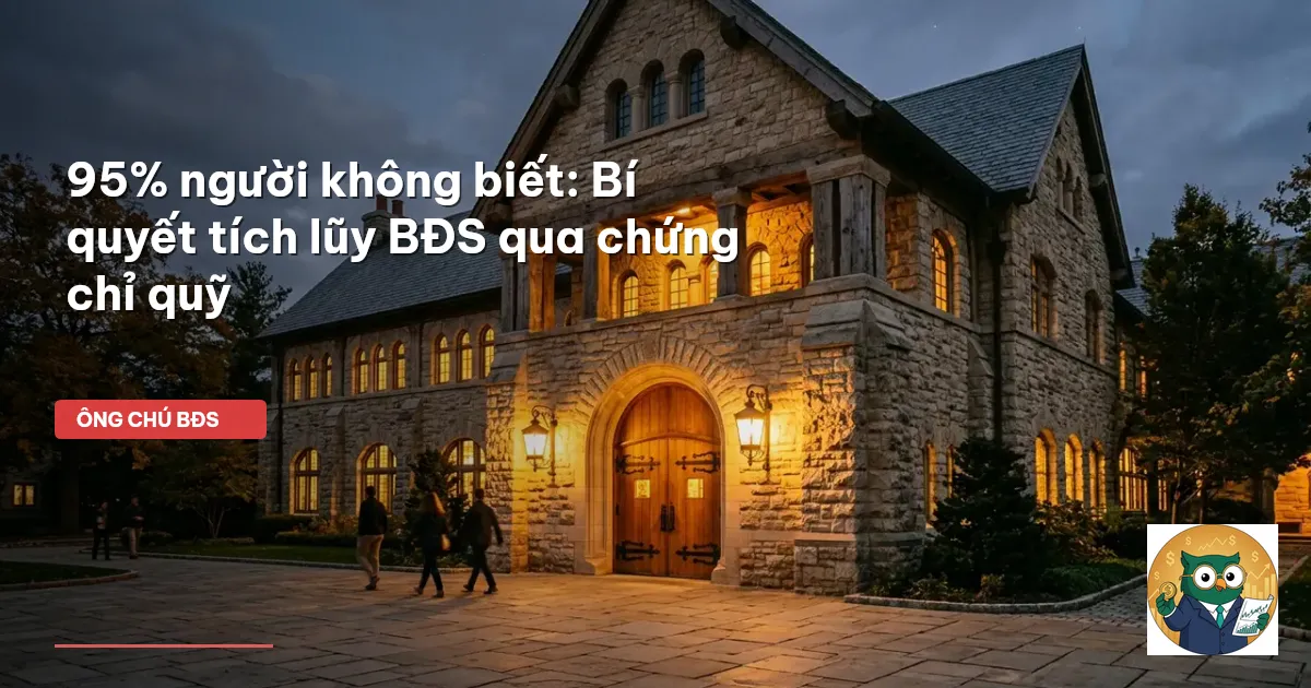 chứng chỉ quỹ BĐS