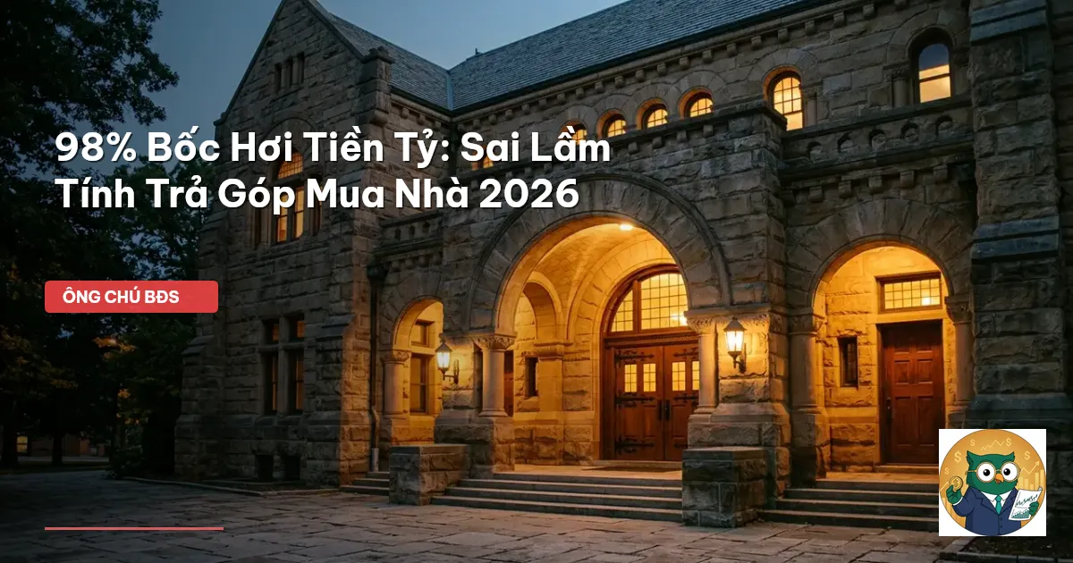 tính trả góp mua nhà
