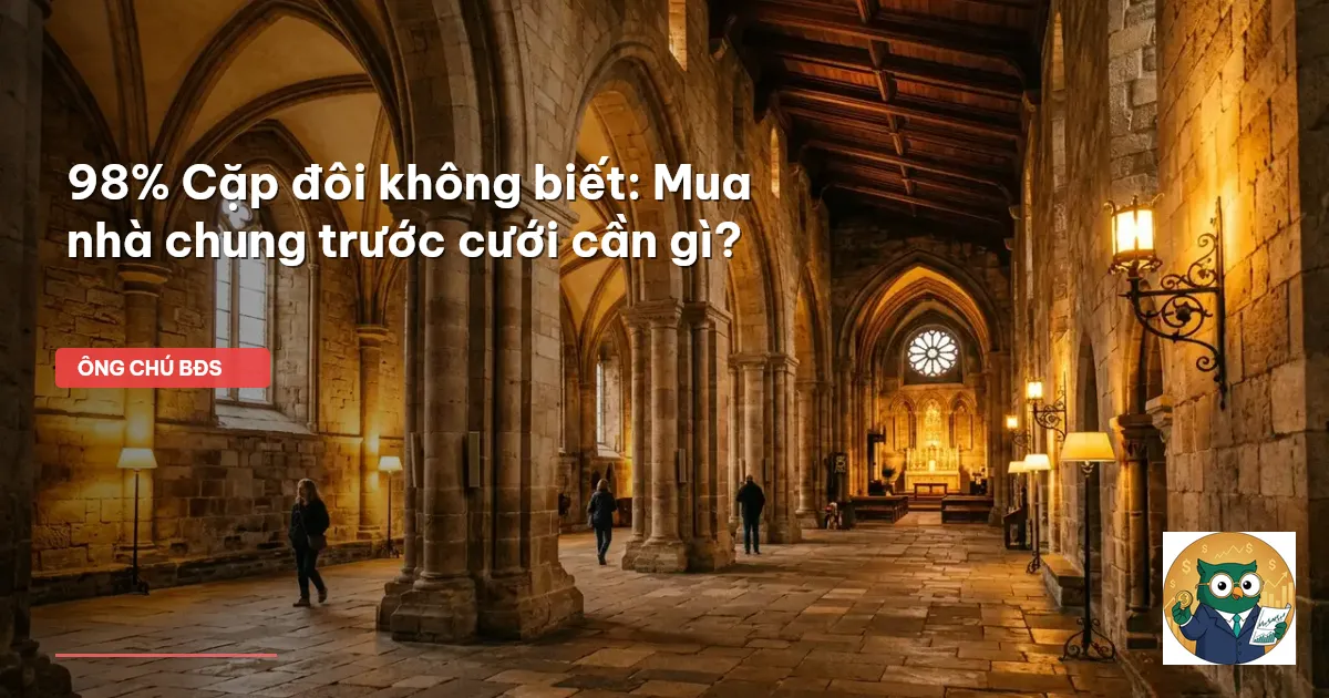 mua nhà chung trước cưới