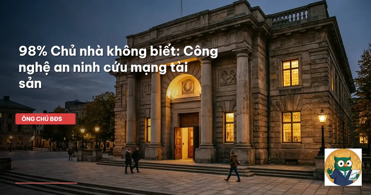 an ninh nhà phố