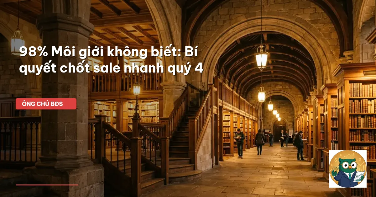chốt sale BĐS