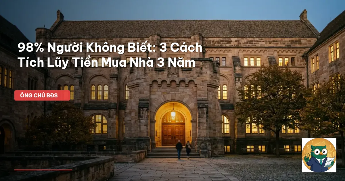 tích lũy mua nhà