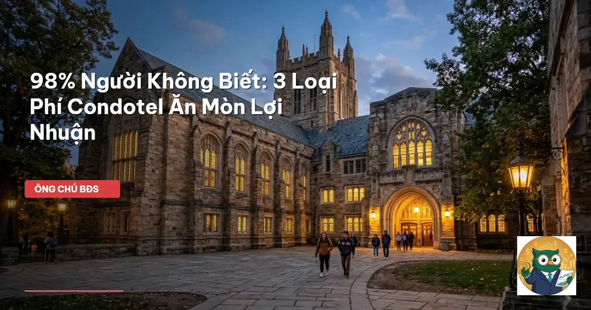 phí vận hành condotel