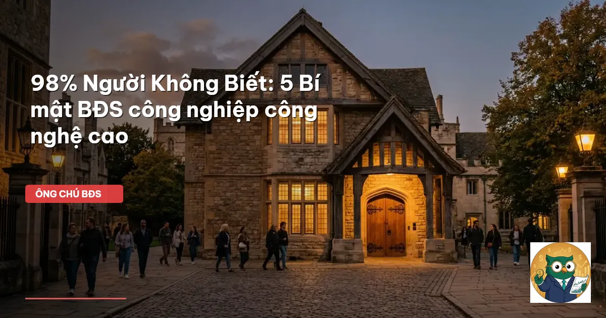 bất động sản công nghiệp khu công nghệ cao