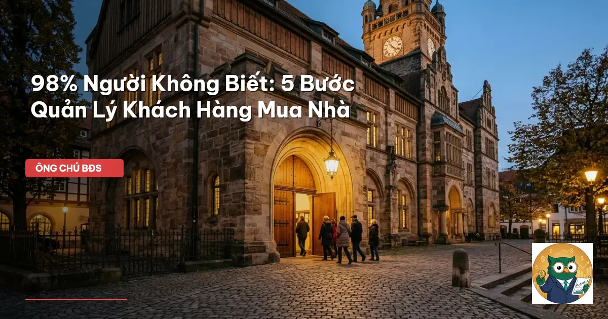 quản lý khách hàng BĐS