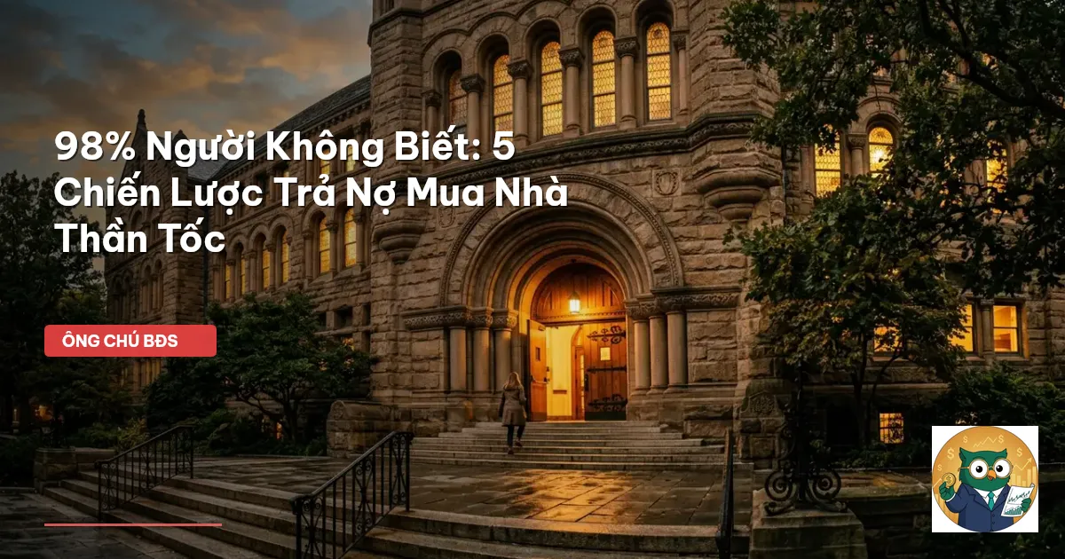 trả nợ mua nhà