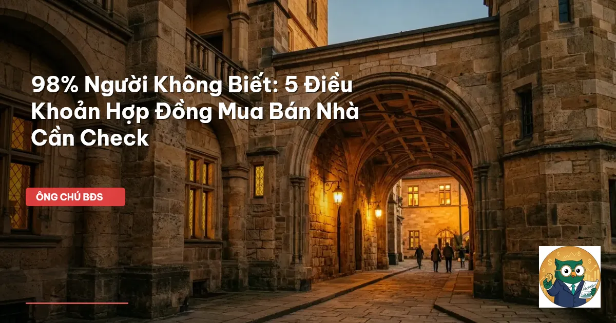 hợp đồng mua bán nhà