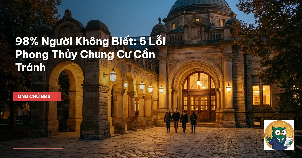 phong thủy chung cư