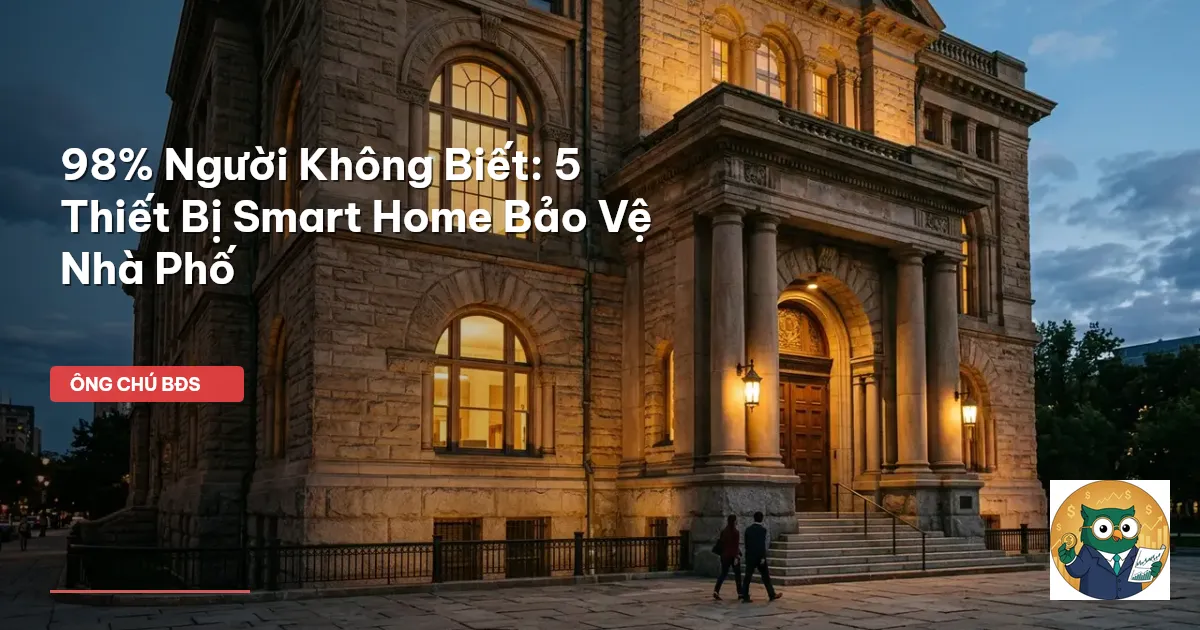 smart home chống trộm