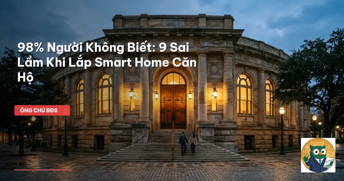smart home căn hộ
