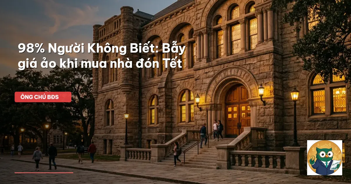 mua nhà đón Tết