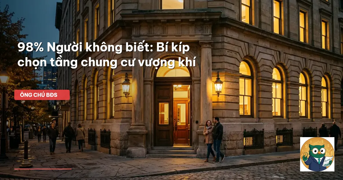 chọn tầng chung cư