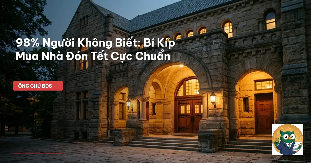 mua nhà đón tết