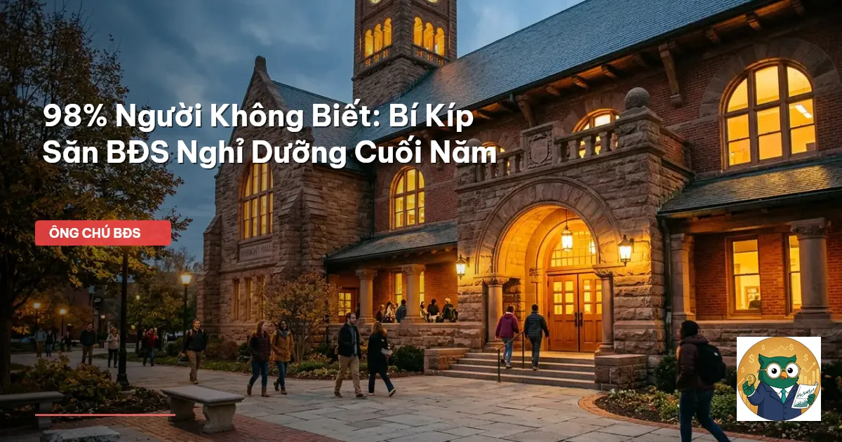 bất động sản nghỉ dưỡng