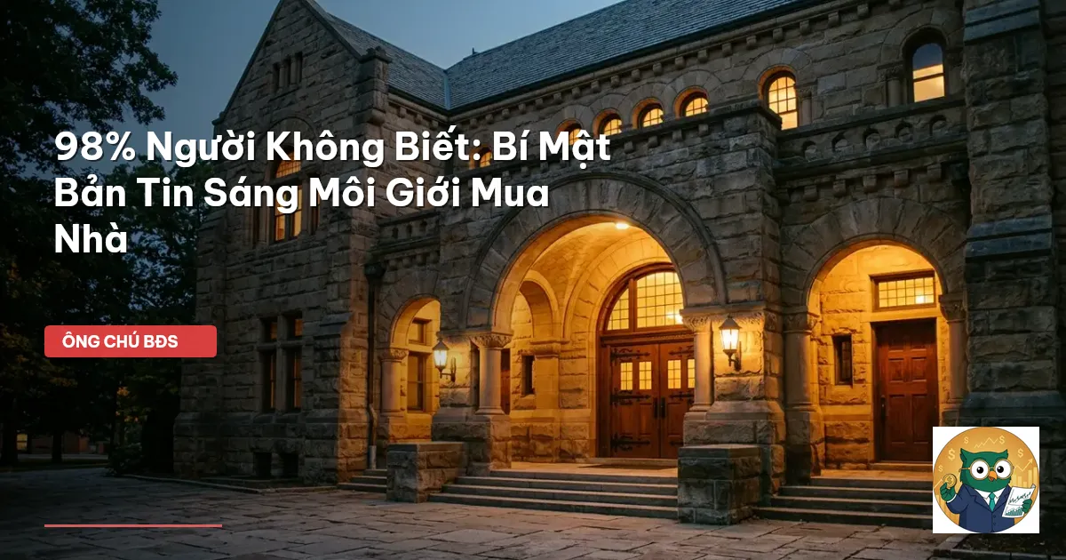 bản tin sáng môi giới