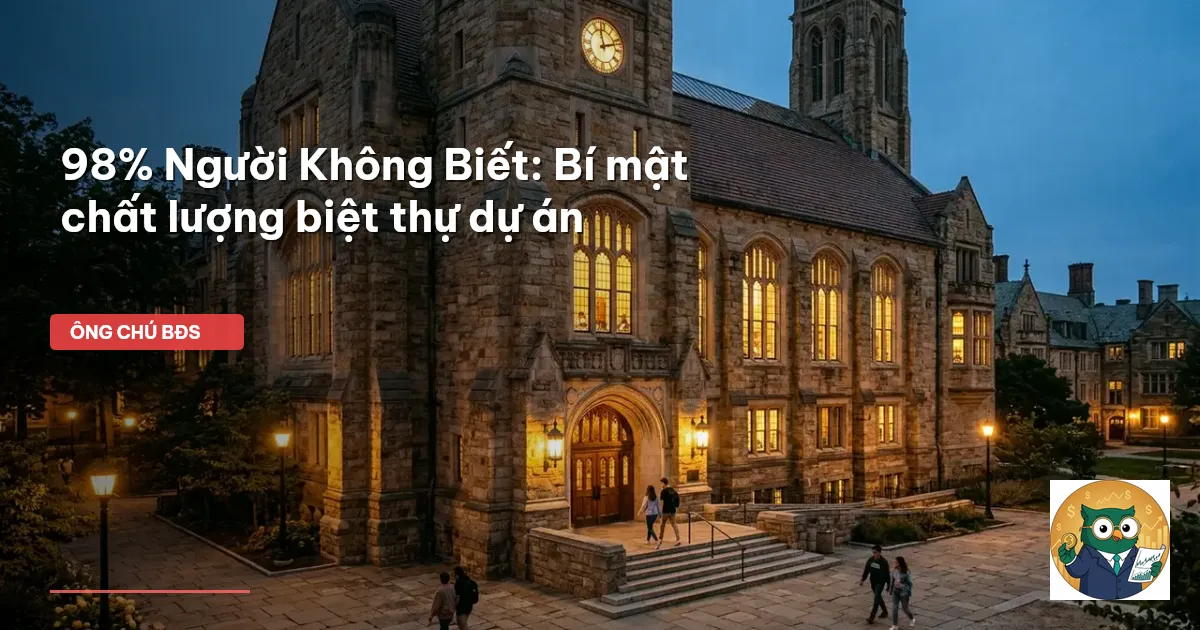 biệt thự dự án