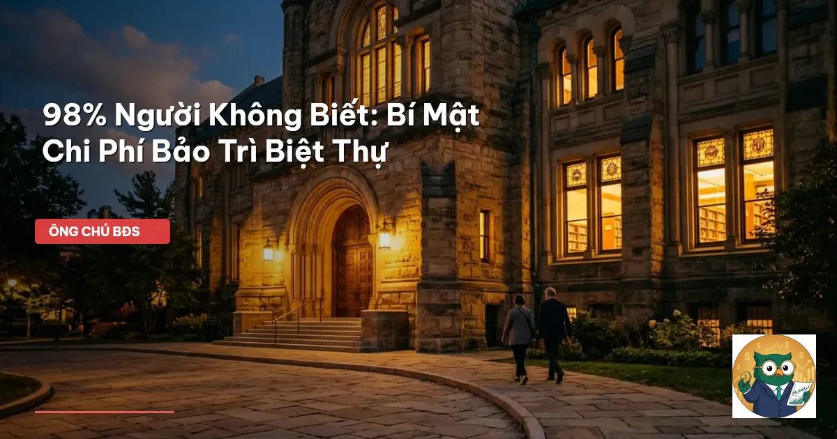 bảo trì biệt thự