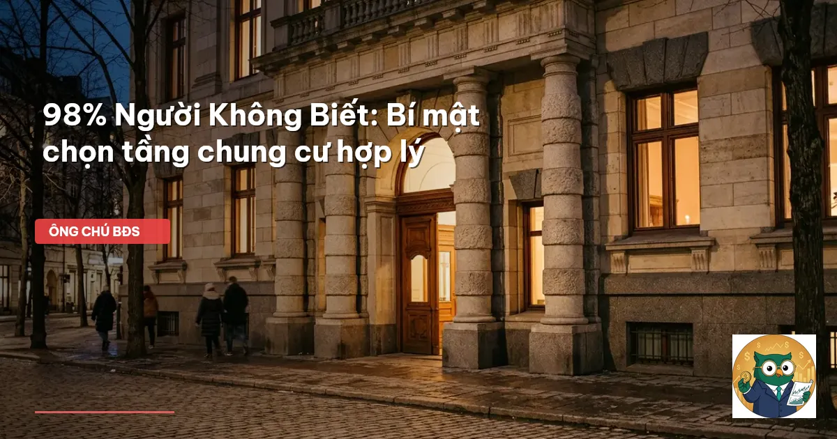 chọn tầng chung cư