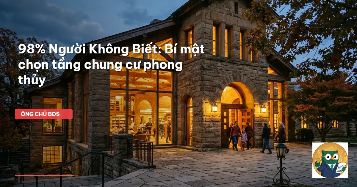 chọn tầng chung cư