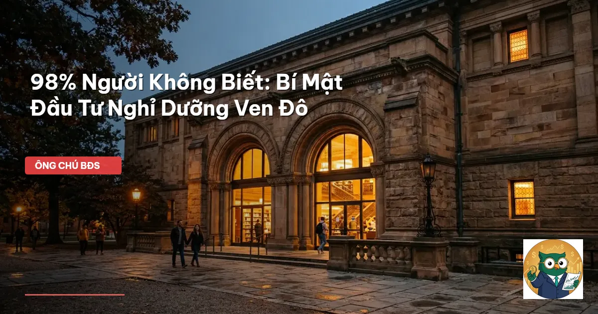 đầu tư nghỉ dưỡng ven đô