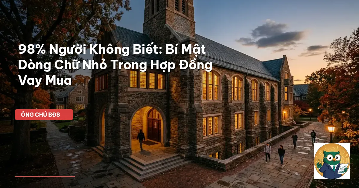 vay mua nhà
