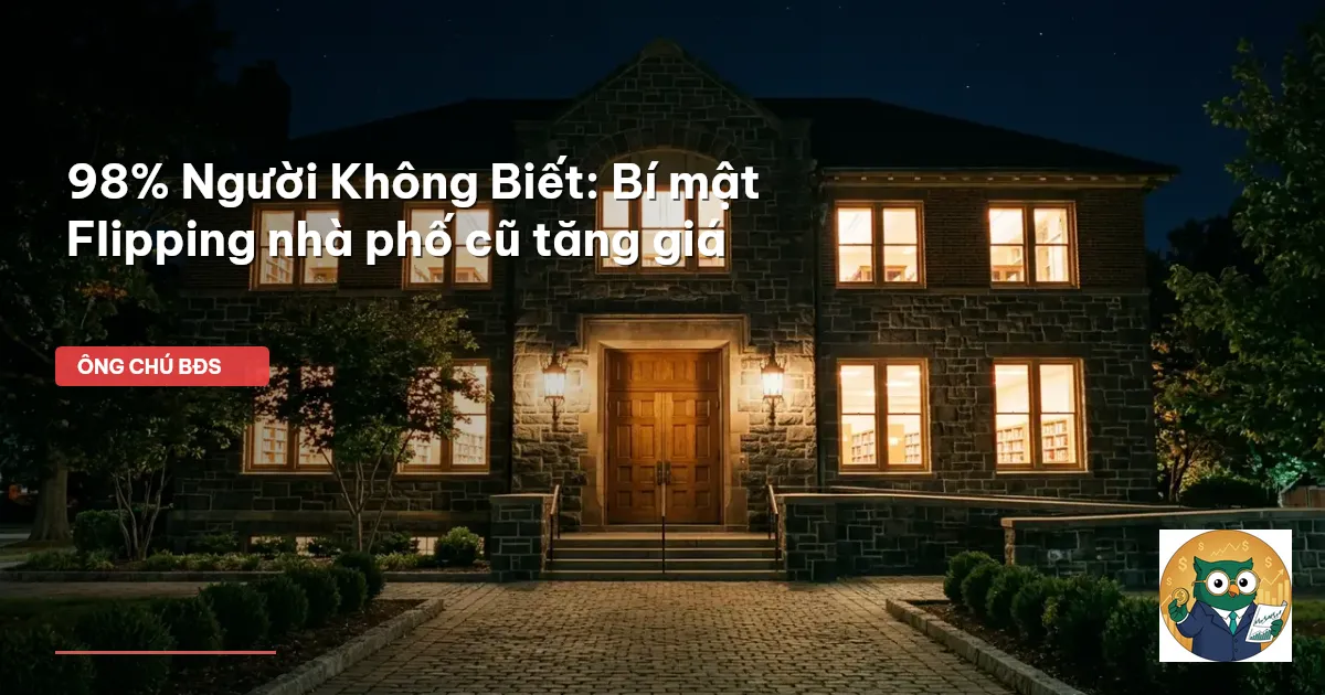 flipping nhà phố