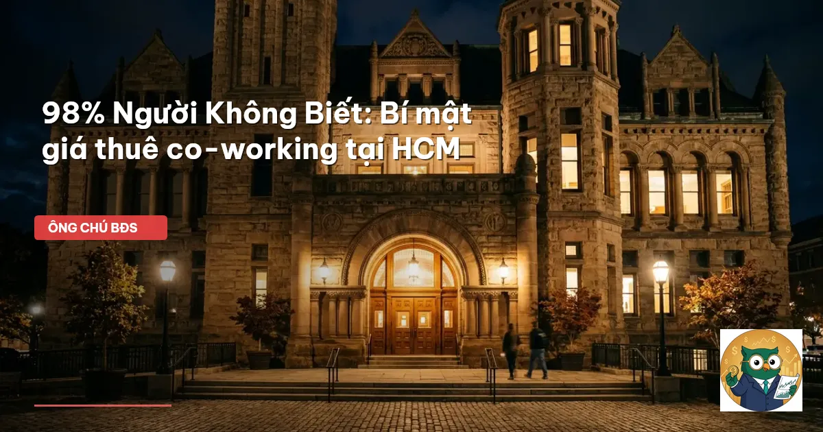 giá thuê coworking space HCM 2026