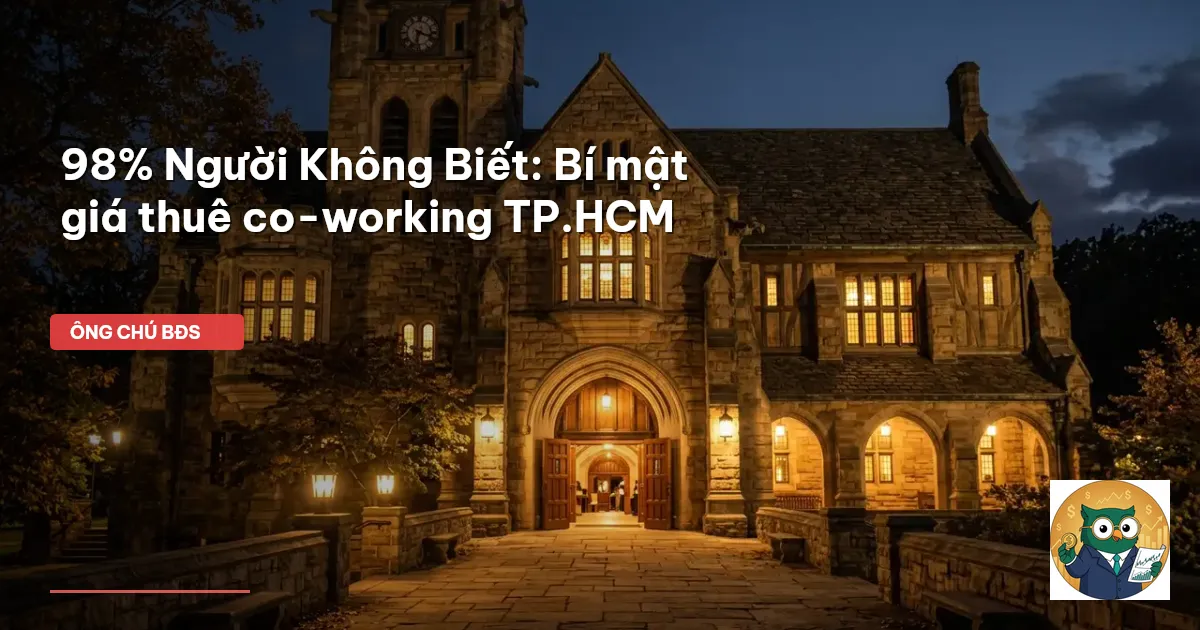 giá thuê văn phòng co-working TP.HCM