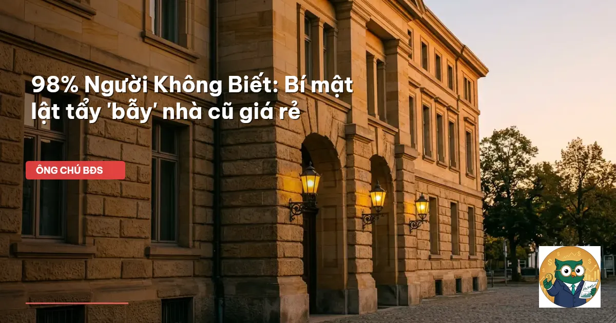 mua nhà cũ