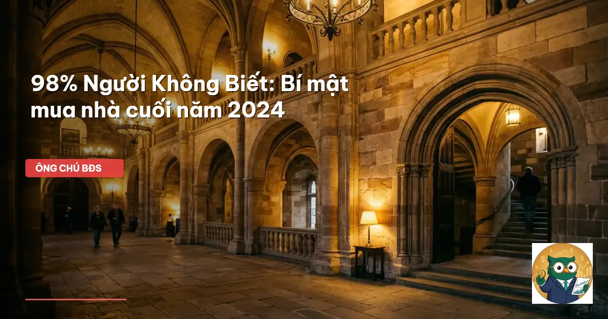 mua nhà cuối năm 2024