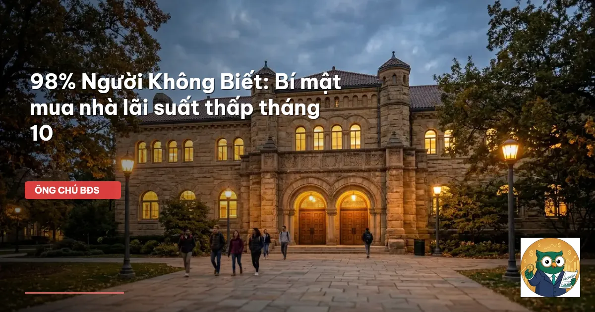 mua nhà tháng 10
