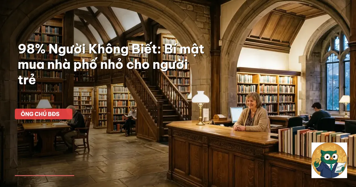 mua nhà phố nhỏ
