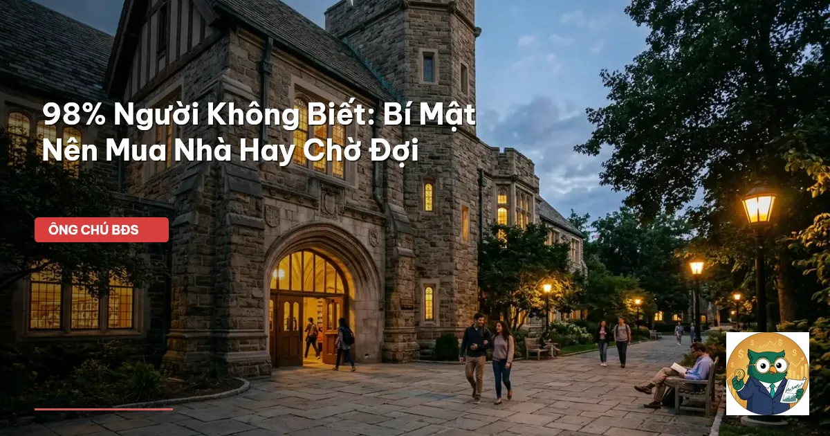 nên mua nhà hay chờ