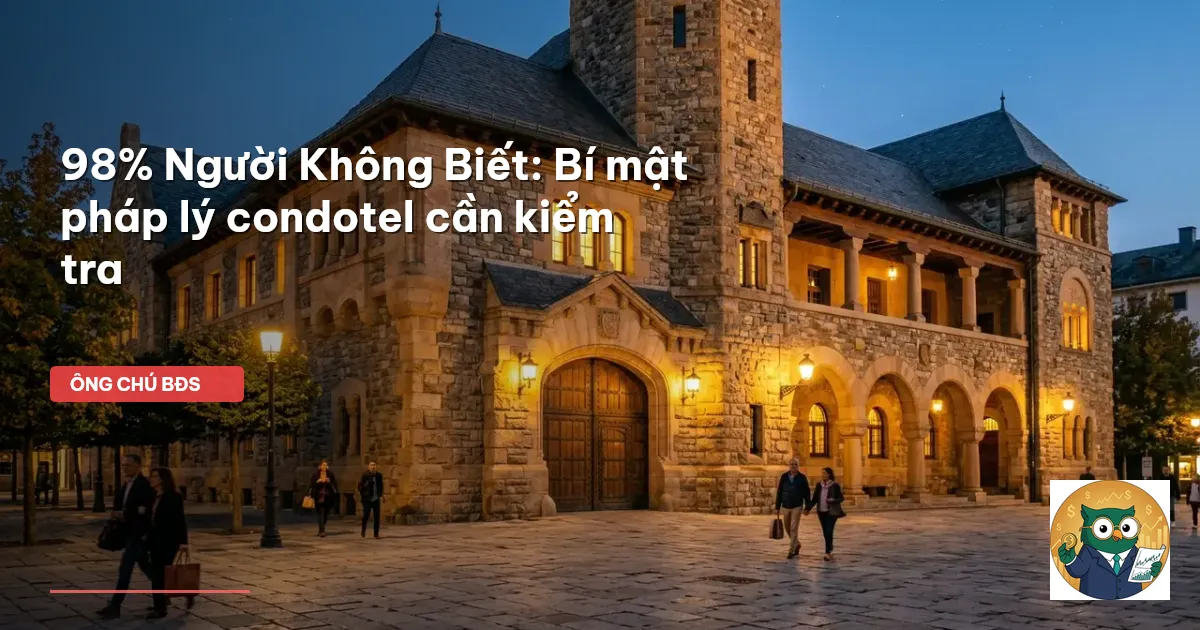 pháp lý condotel