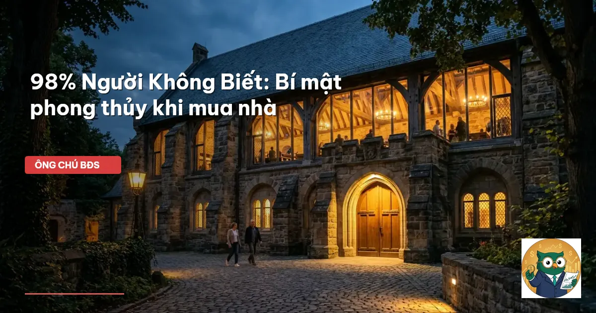 phong thủy mua nhà