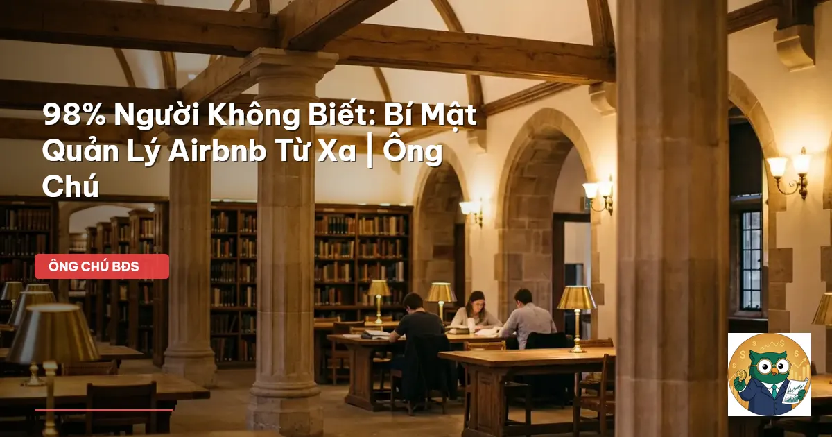 quản lý airbnb từ xa