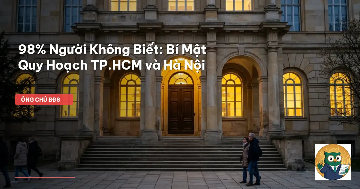 quy hoạch TP.HCM mới nhất