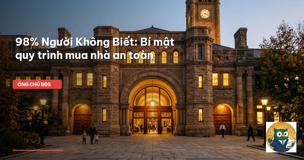 quy trình mua nhà
