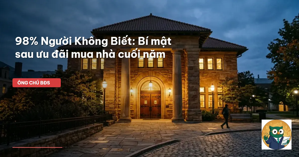 mua nhà cuối năm